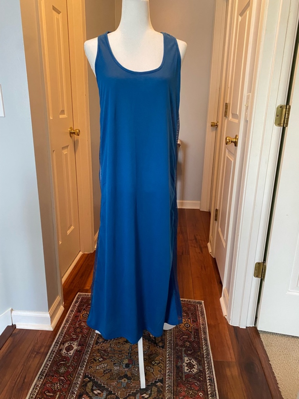 VENUS Royal Blue Sleeveless Maxi Dress/Cover up